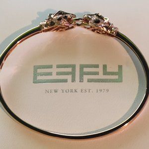 EFFY Rose Gold Diamond Panther Bangle (bracelet)